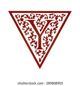 Logo design. Artistically Drawn, Stylized, Vintage Floral Vector illustration.