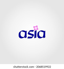 logo design with asian word