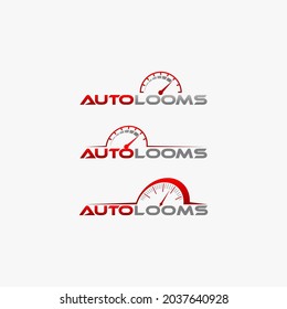 Logo Design Auto Looms Speed Car