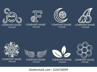 Logo Design Badge Vector Set Free License