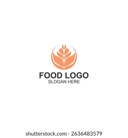 logo design for bakery or food brand identity with creative vector illustration