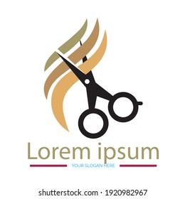 Logo Design for a Barbar Shop Vector Saloonlogo Design Abstract