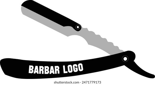 Logo Design for a Barbar Shop Vector Saloonlogo Design Abstract