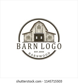 logo design for barn wood