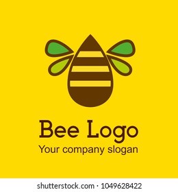 Logo Design bee Identity 