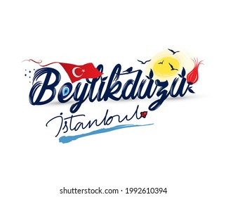 Logo design with "beylikduzu istanbul" text