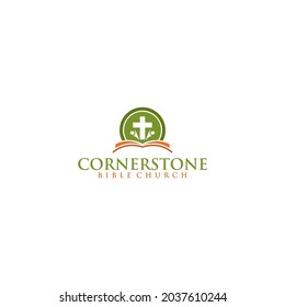 Logo Design Bible Church Free Vector