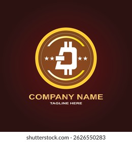 Logo Design for Bitcoin and Crypto Trading Platform