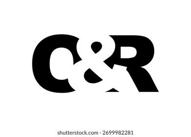 O diseño de logotipo en estilo audaz. Símbolo de identidad blanco y negro. Emblema de tipografía moderna. Icono de marca Corporativa. Mínima Plantilla de negocio.