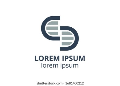 logo design of book template in creative shape isolate vector illustration. use for any business like publishing office, book store, digital corporate, library, education company, school, college,