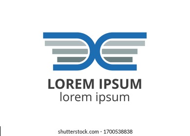 diseño del logotipo de la plantilla de libro en forma creativa como ilustración de mariposa. uso para cualquier negocio como editorial, librería, empresa digital, biblioteca, empresa educativa, escuela, universidad,