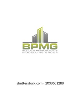 Logo Design BPMG Building Group