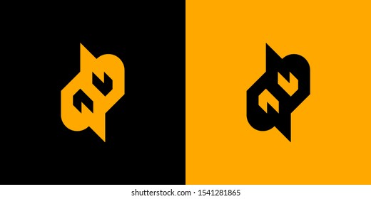 logo design. BRAND IDENTITY DESIGN ELEMENT. Vector icon and symbol such as logo. geometry logo