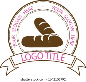 Logo design for bread store or industry
