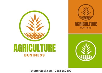 Logo design for a business in the agriculture industry, suitable for farms, agricultural equipment manufacturers, organic food companies, and any other related ventures.