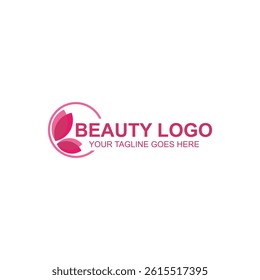 logo design butterfly icon for salon or fashion with creative illustration