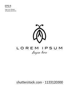 Logo Design Butterfly or Moth 