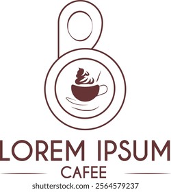 Logo design for a cafee