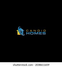 Logo Design Candid Homes Free Vector