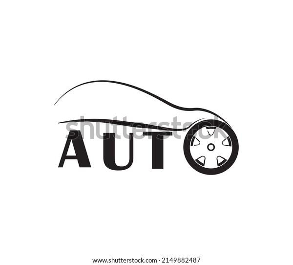 Logo design of\
car,vector illustration.Car icon,hand drawing logo\
design.colorful,black and white\
logo.