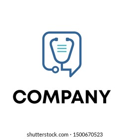 LOGO DESIGN CHAT SIGN DISCUSSION VECTOR TEMPLATE 