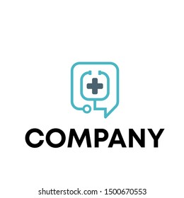 LOGO DESIGN CHAT SIGN DISCUSSION VECTOR TEMPLATE 