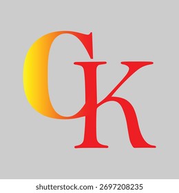 Logo Design CK Lettar Logo template vector logo , business card, Boutique, Hotel, Cafe.