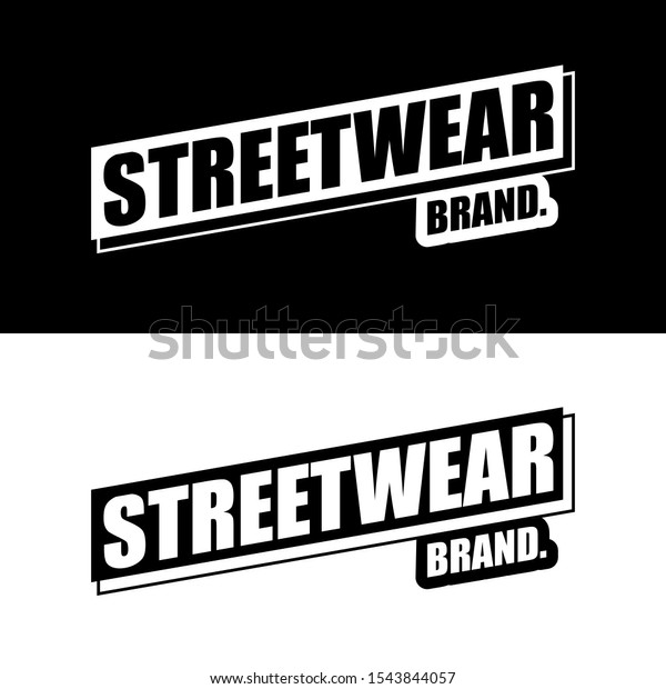 Logo Design Clothing Line Stock Vector Royalty Free