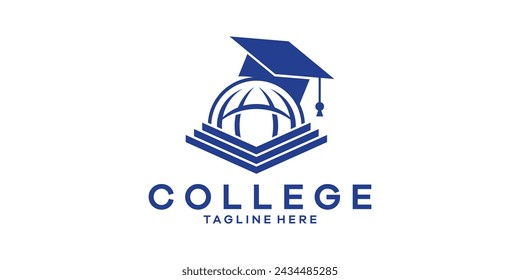 diseño de logotipos para colegios, educación, universidades, plantillas de diseño de logotipos, símbolos, ideas creativas.