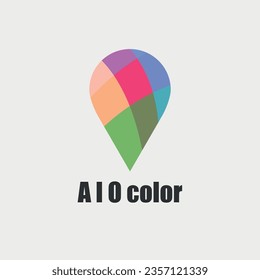 logo design with colorful balloon images