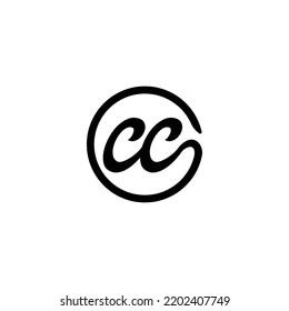 El diseño del logotipo es una combinación de cc y círculo