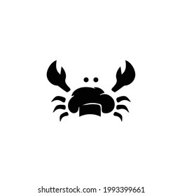 The logo design is combination crab and hat chef