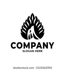 Logo design of a combination of eagle head and heart shape with eagle wing silhouette. logo company. logo design