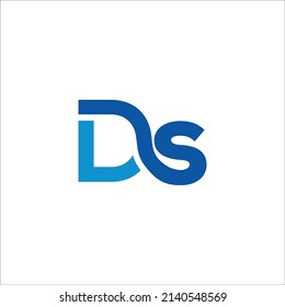 The logo design is combination letter D and S