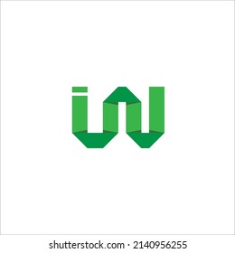 The logo design is combination I and N