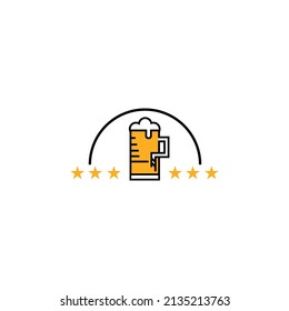 The logo design is combination pool and beer in bar