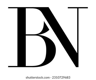 El diseño del logotipo combina la letra "B" y la letra "N" en un diseño sencillo pero lujoso.