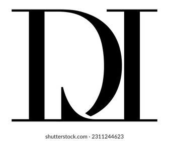 The logo design combines the letter "D" and the letter "L" into a simple but luxurious design.