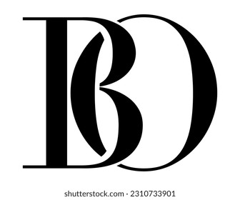 The logo design combines the letters "B" and the letter "O" into a simple but luxurious design.