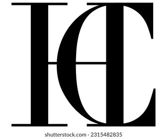 The logo design combines the letters "H" and the letter "C" into a simple but luxurious design.