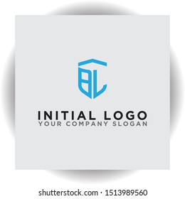 logo design for companies, Inspiration from the initial letters of the BL logo icon. - Vector