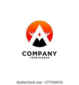 A logo design for company