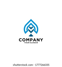 A logo design for company