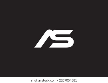 AS Logo-Design und Firmenlogo