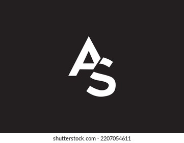 AS Logo-Design und Firmenlogo