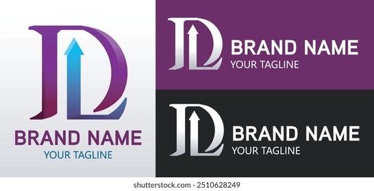 Logo Design for a Company with 'DL' Initials: Combining Elegance with a Bold and Captivating Presence