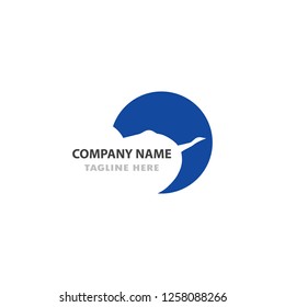 logo design company with identity design element.  Logotype idea vector eps10