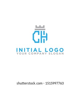 logo design for the company, Inspiration from the initial letters CH logo icon. - Vector