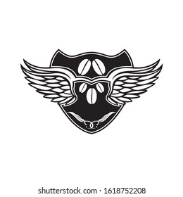 Logo design concept for coffee