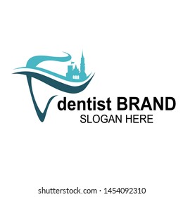 logo design concept for dental care doctors